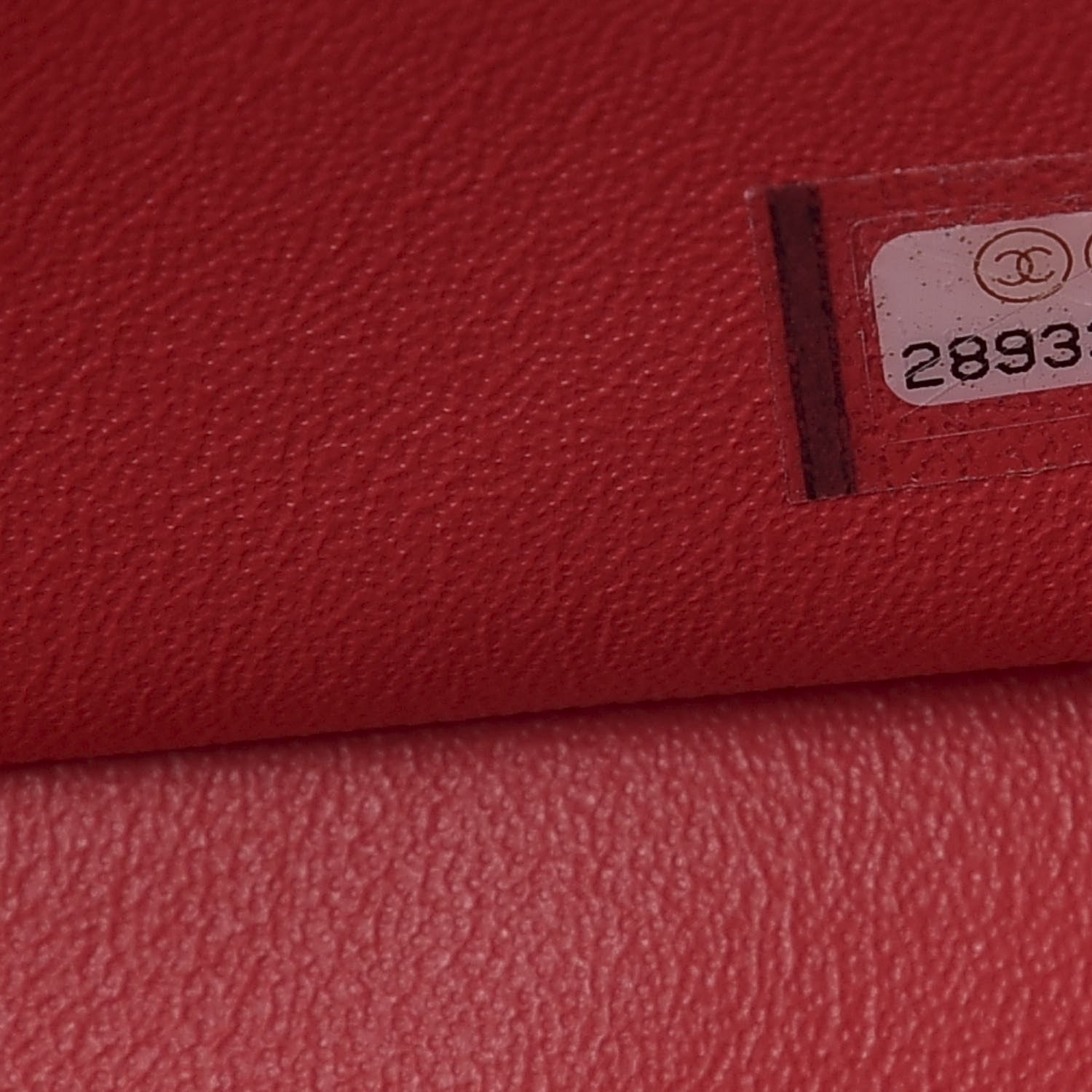 Chanel Caviar Quilted Jumbo Double Flap Red 7 of 10