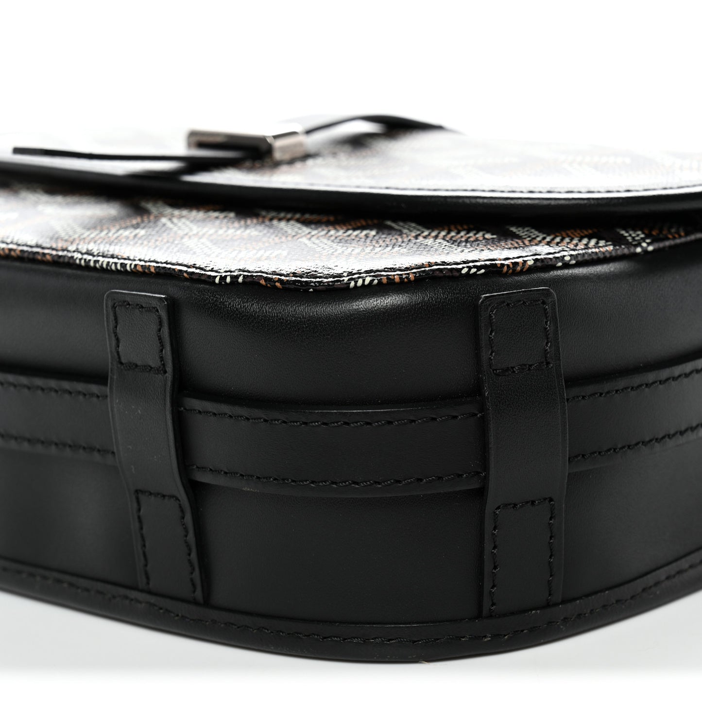 Goyardine Belvedere II PM Messenger Bag Black
