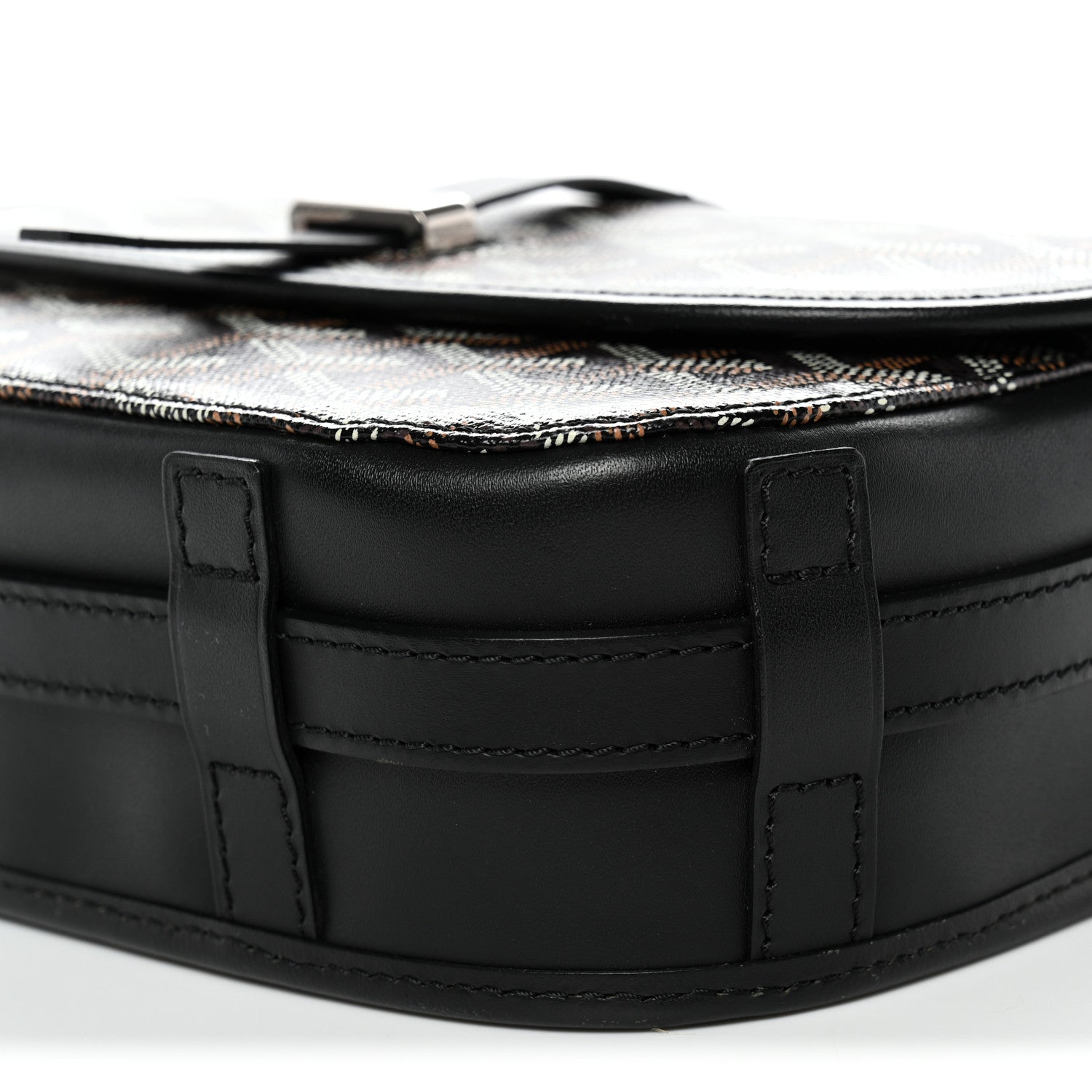 Goyard Goyardine Belvedere II PM Messenger Bag Black 9 of 10