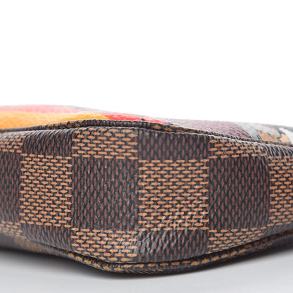 Louis Vuitton Damier Ebene 2015 Christmas Animation Mini Pochette Accessories 8 of 10