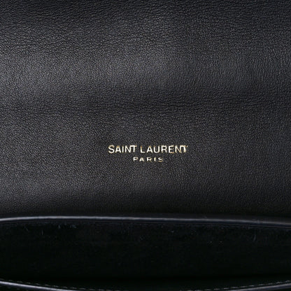 Saint Laurent Woven Raffia Monogram Kaia Satchel Tan 6 of 11