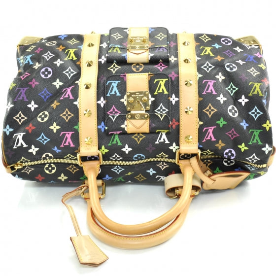 Monogram Multicolor Keepall 45 Black