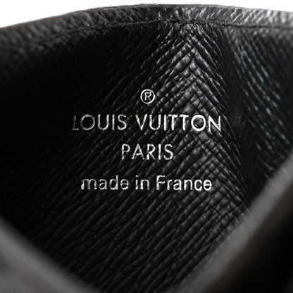 Louis Vuitton Monogram Eclipse Porte-Cartes Double Card Holder 6 of 9