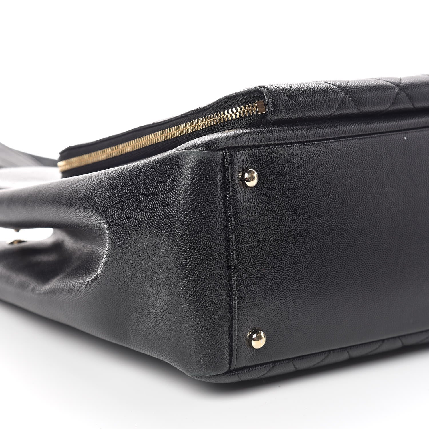 Chanel Caviar Quilted Large Business Affinity Shopping Bag Black 8 of 14