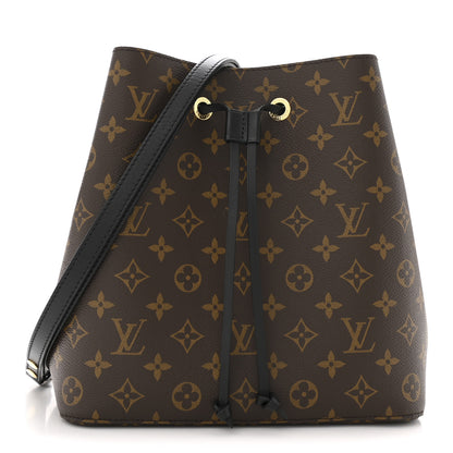 Louis Vuitton Monogram Neonoe MM Black 1 of 12