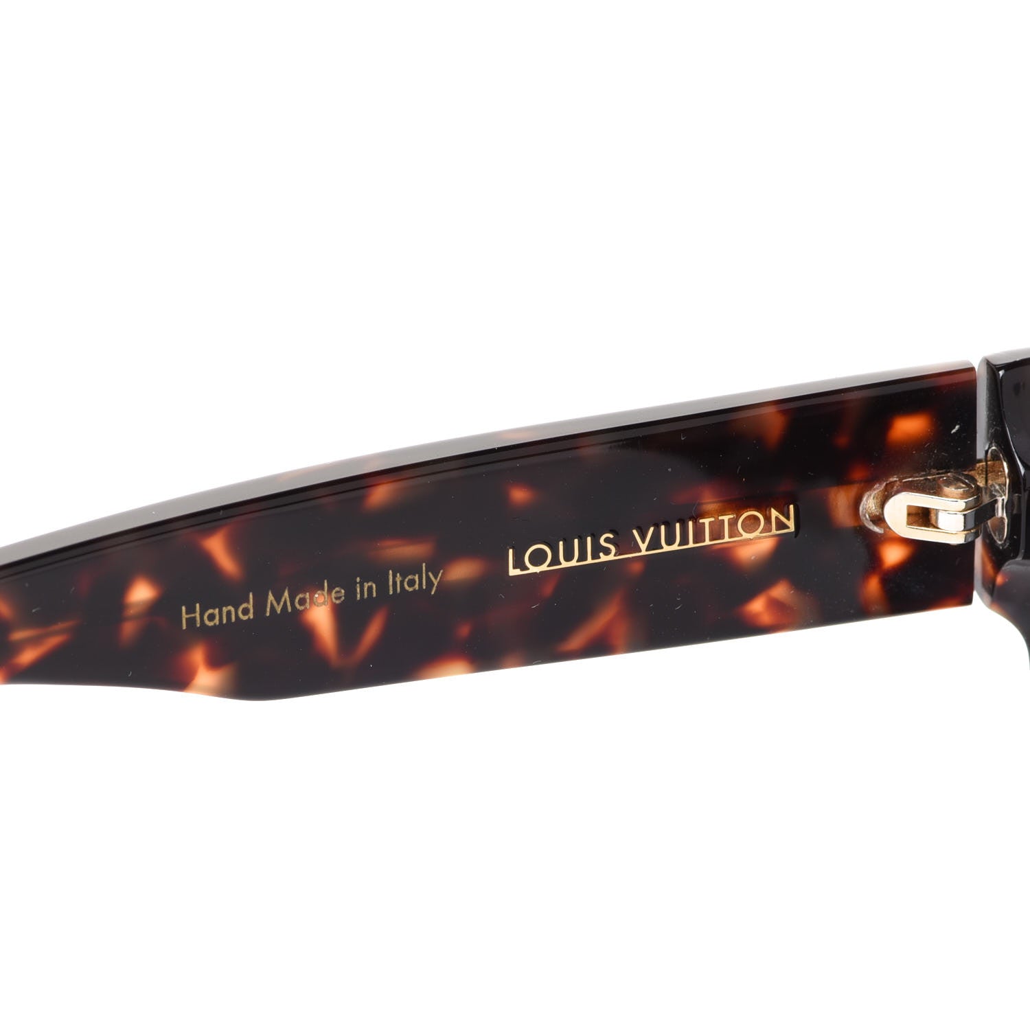 Louis Vuitton Tortoise Aster Sunglasses Z0617W Blue 5 of 7