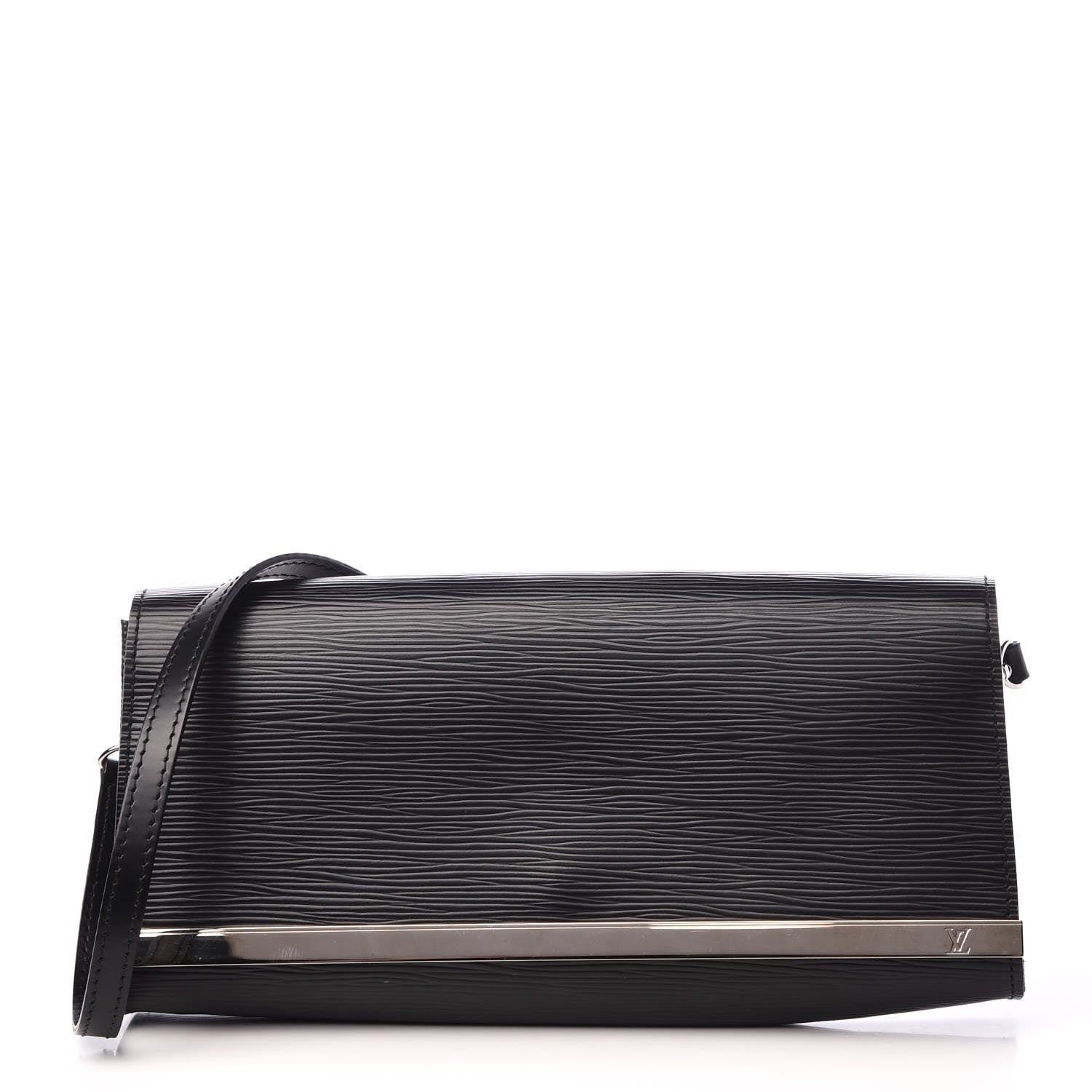Louis Vuitton Epi Sevigne Clutch Black 1 of 8