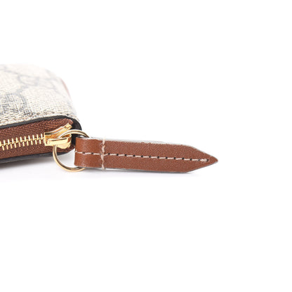 Gucci GG Supreme Monogram Key Case Brown 9 of 10