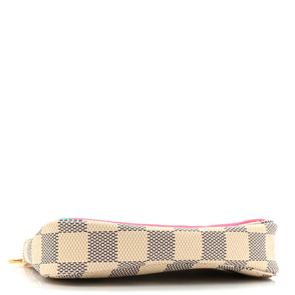 Louis Vuitton Damier Azur 2015 Christmas Animation Mini Pochette Accessories 4 of 8