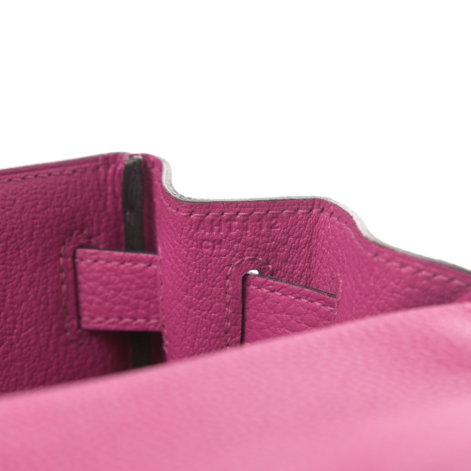 Hermes Togo Kelly Retourne 28 Rose Pourpre 7 of 11