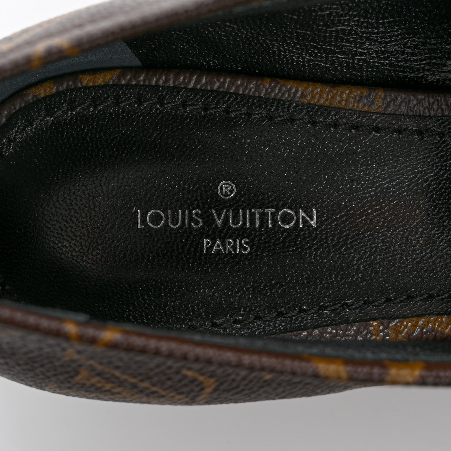 Louis Vuitton Monogram Upper Case Flat Loafer 38 7 of 10