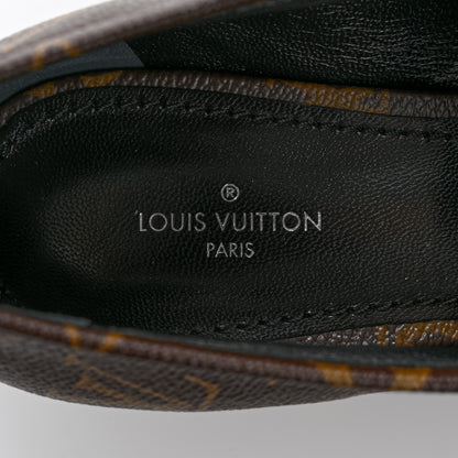 Louis Vuitton Monogram Upper Case Flat Loafer 38 7 of 10