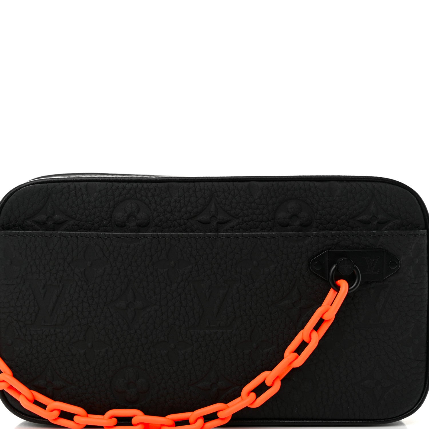 Louis Vuitton GUCCI Taurillon Monogram Uniformes Solar Ray Soft Pochette Volga Belt Bag Black 7 of 9