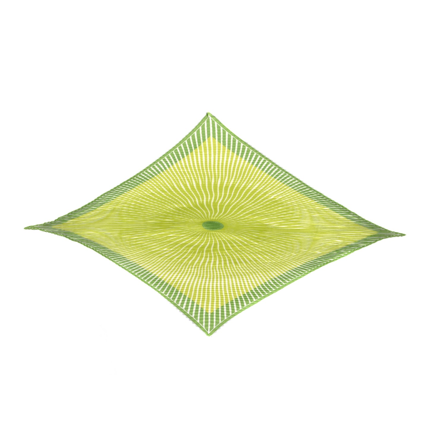 Silk Plisse Scarf 90