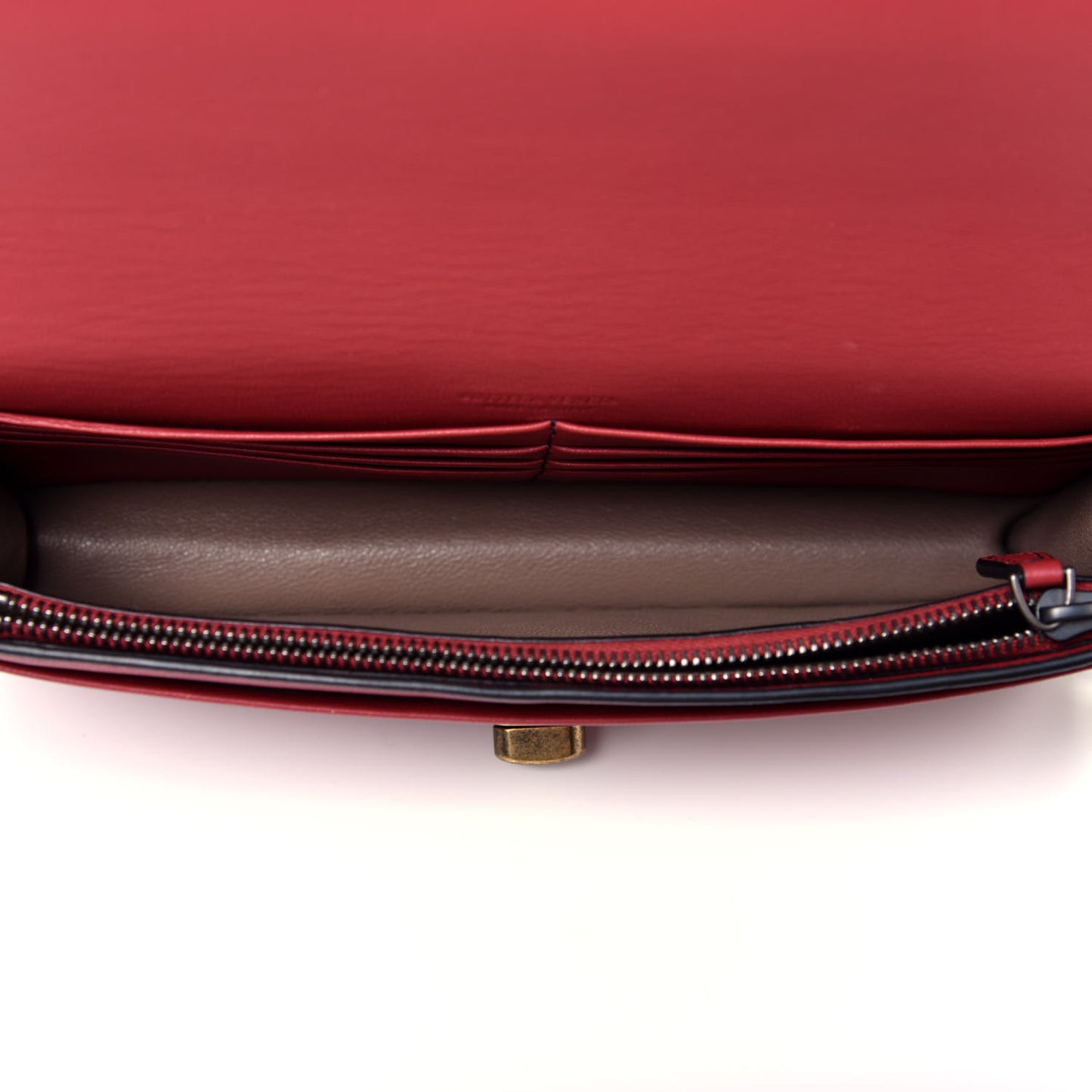 Nappa Intrecciato Ellittica Chain Wallet Baccara Rose
