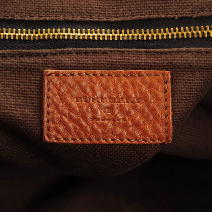 Burberry House Check Chain Hobo Tan 6 of 8