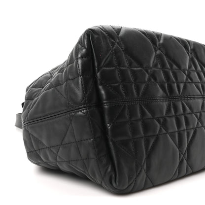 Christian Dior Calfskin Macrocannage Medium Toujours Black 9 of 10