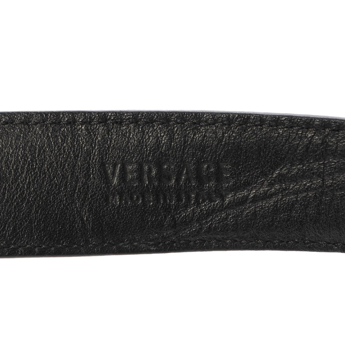 Calfskin Palazzo Medusa Belt 100 40 Purple