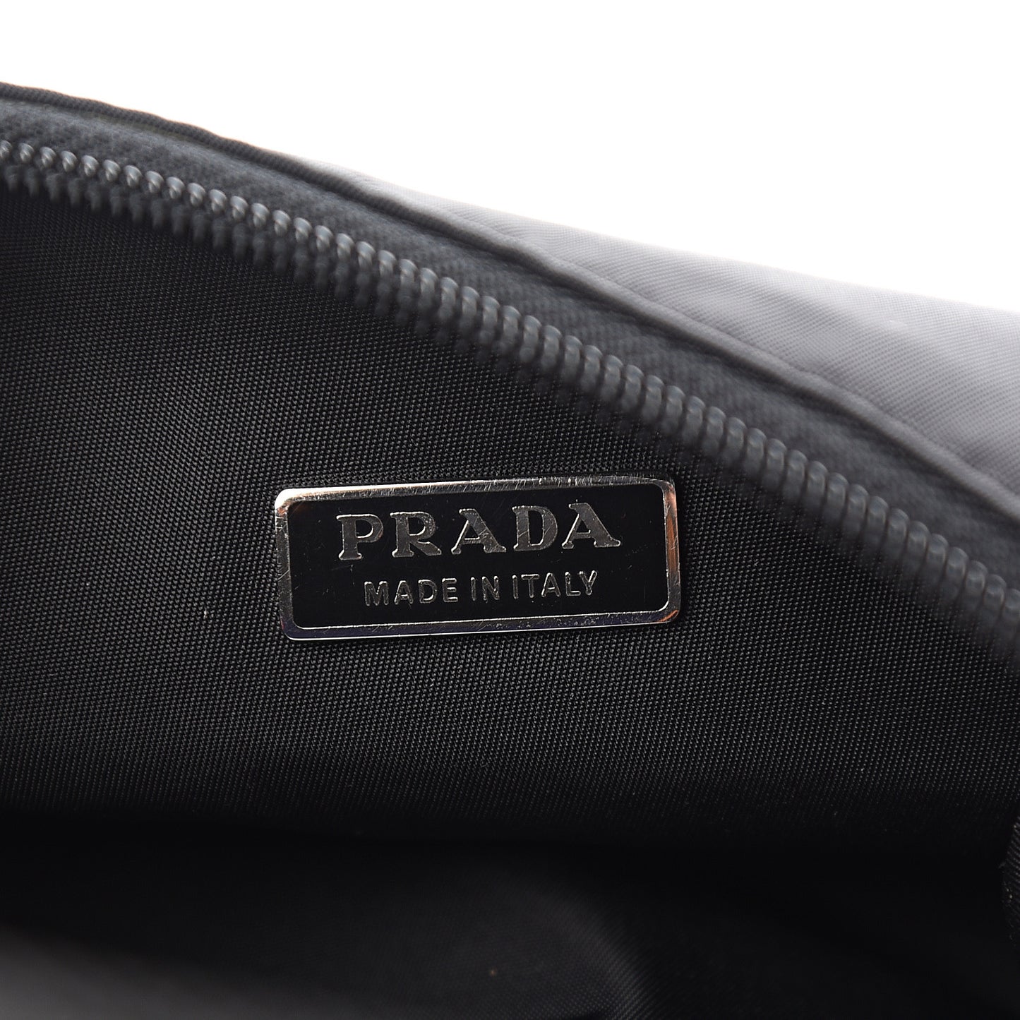 Tessuto Nylon Sport Shoulder Bag Black
