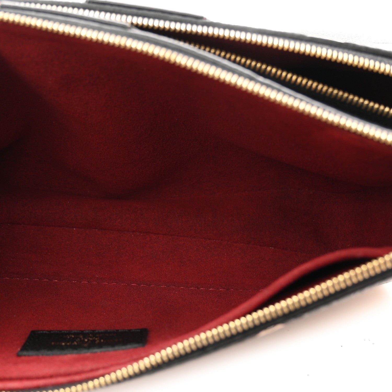Louis Vuitton Empreinte Monogram Giant Multi Pochette Accessories Black Beige 5 of 10