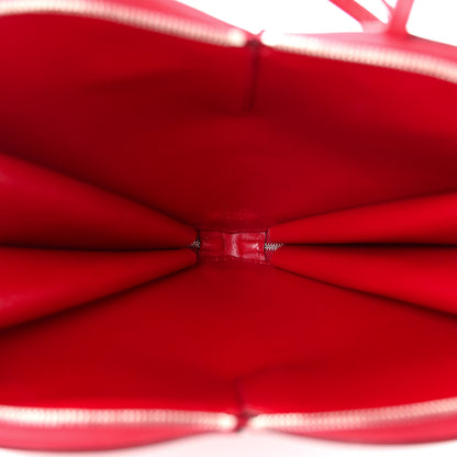 Alaia Lux Calfskin Le Coeur Bag Lacquer Red 5 of 9