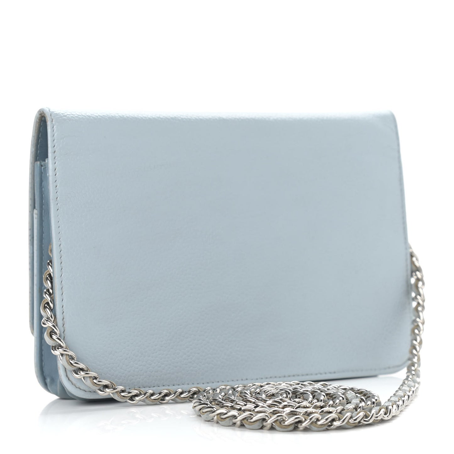 Caviar Timeless CC Wallet On Chain WOC Light Blue