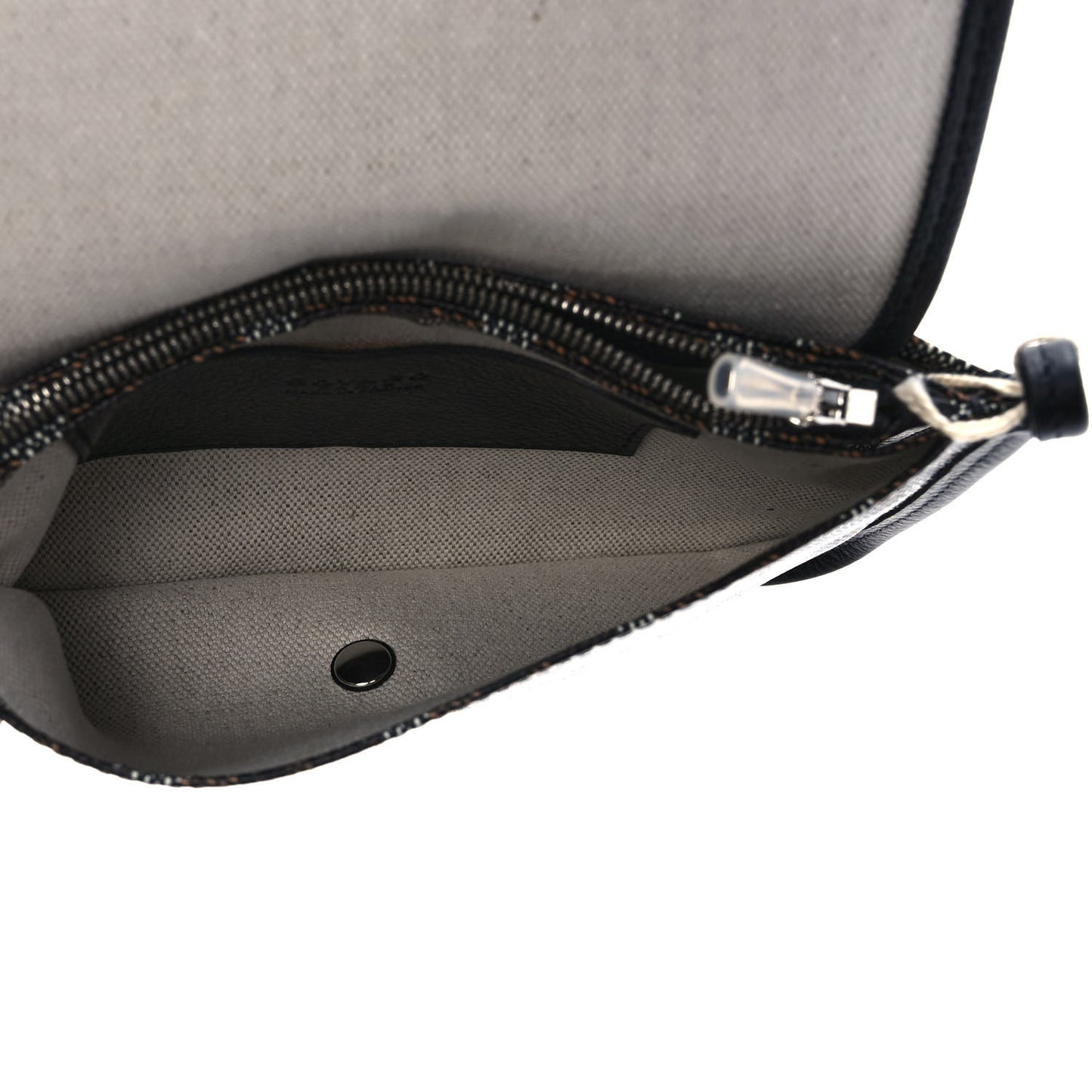 Goyardine Plumet Wallet Clutch Black