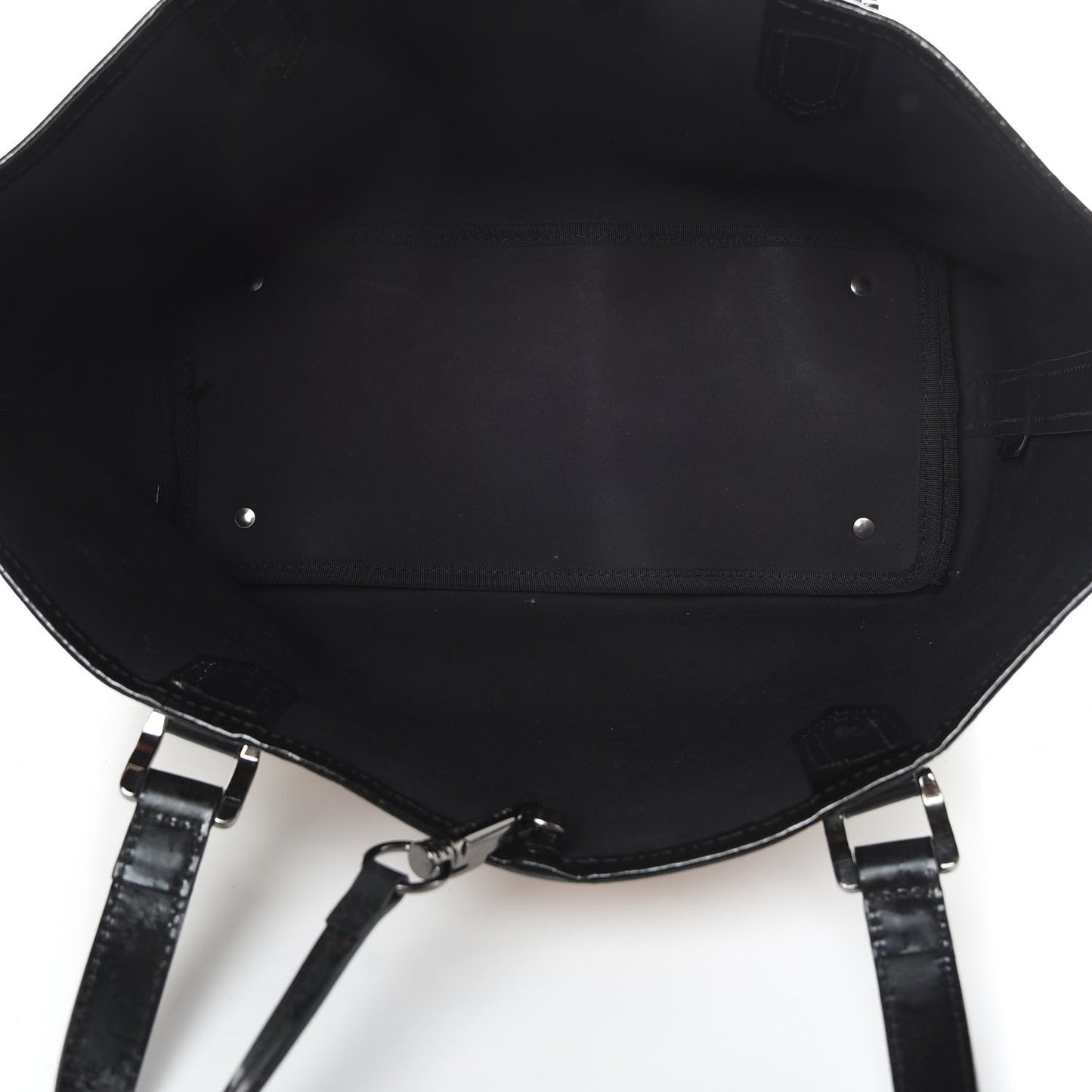 Nova Check Small Nickie Tote Black