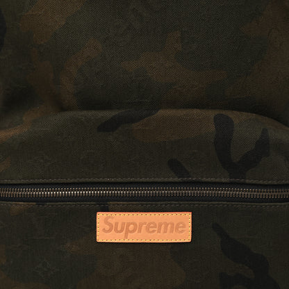 Louis Vuitton X SUPREME Canvas Camouflage Apollo Backpack 7 of 9