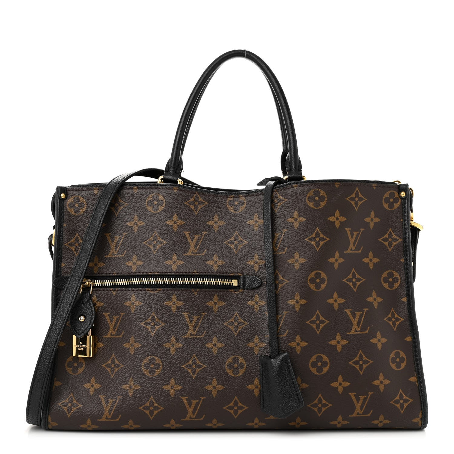 Louis Vuitton Monogram Popincourt MM Black 1 of 9