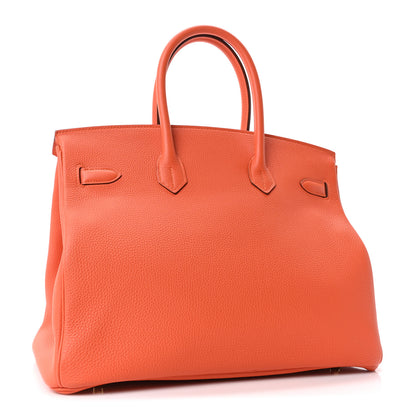 Hermes Togo Birkin 35 Orange 3 of 10