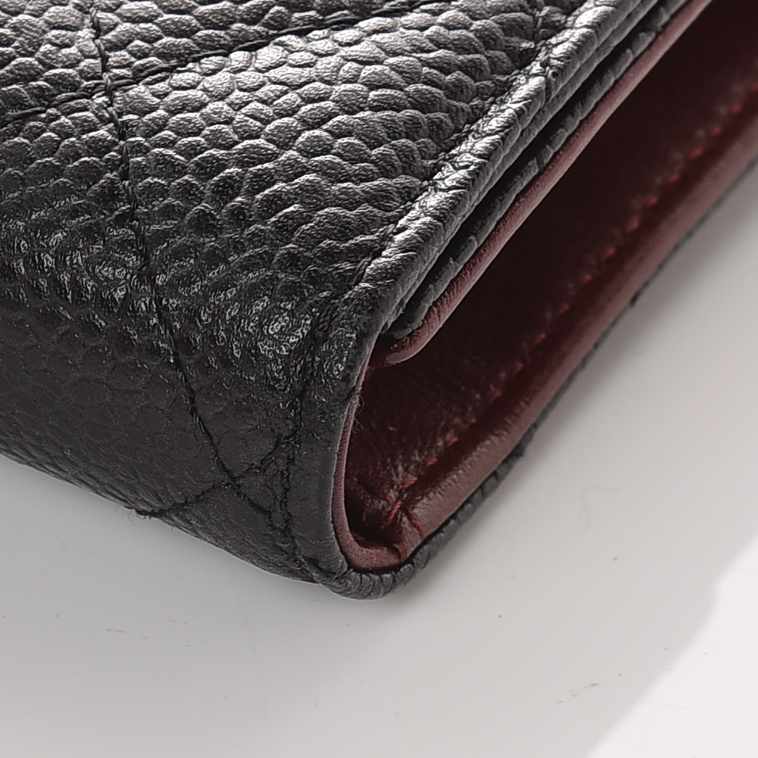Chanel Caviar Quilted Large Flap Wallet Black 8 of 12