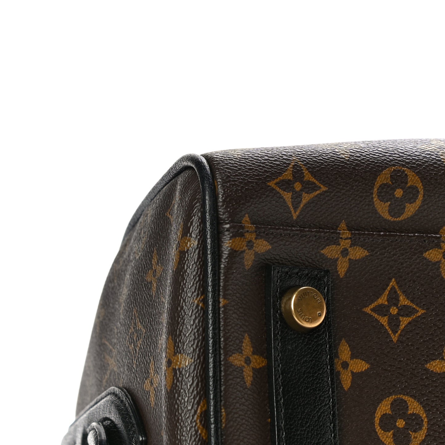 Monogram Golden Arrow Speedy Black