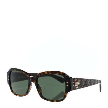 Christian Dior Acetate Cannage Lady Dior Studs 5 Sunglasses Havana 1 of 8