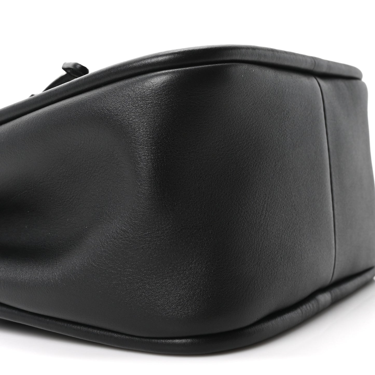 Soft Calfskin Mini Darling Bucket Bag Black