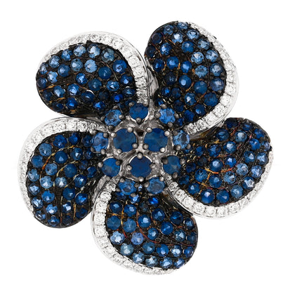 Parker & West by FASHIONPHILE PARKER & WEST BY FASHIONPHILE 18K White Gold Diamond Opal Cocktail Ring 54/7 1 of 9