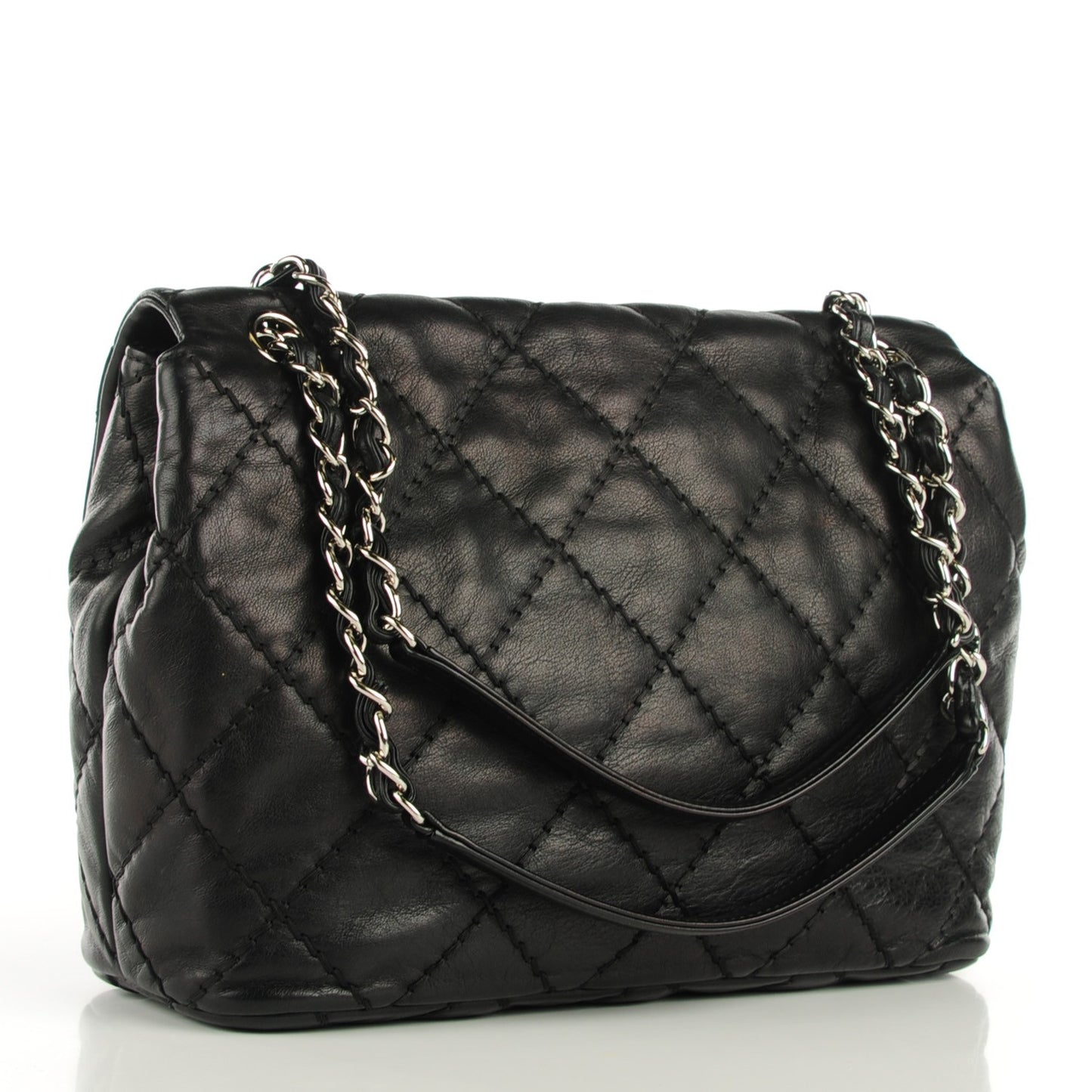 Calfskin Small Love Me Tender Flap Black