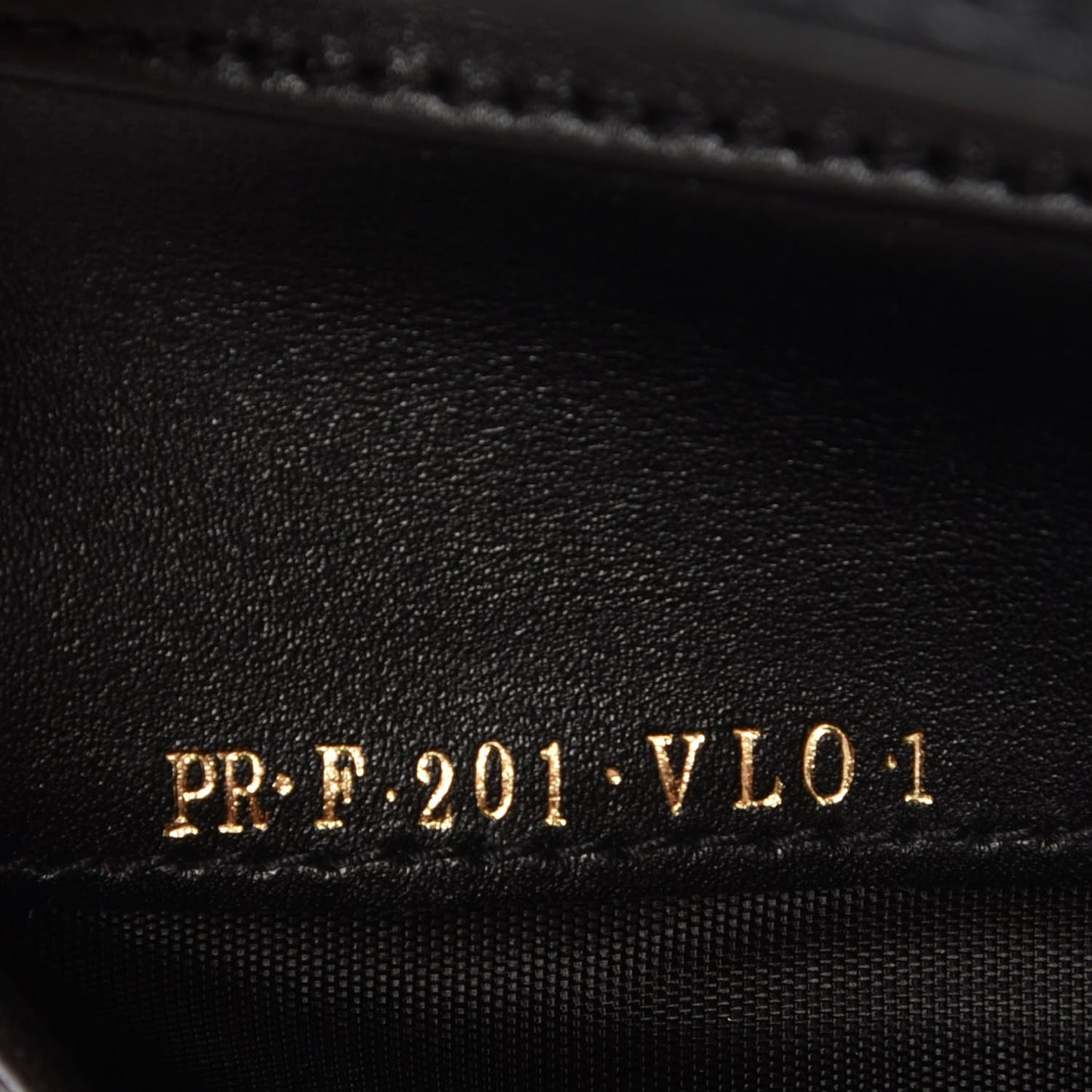 Vitello Rockstud Turn Lock Compact Wallet Black