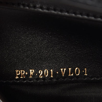 Valentino Garavani Vitello Rockstud Turn Lock Compact Wallet Black 8 of 10