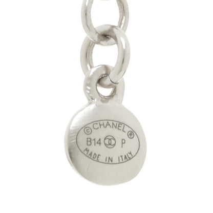 Chanel Pearl Cluster CC Long Necklace Silver 7 of 7