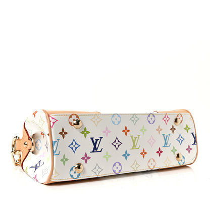 Louis Vuitton Monogram Multicolor Beverly MM White 4 of 9