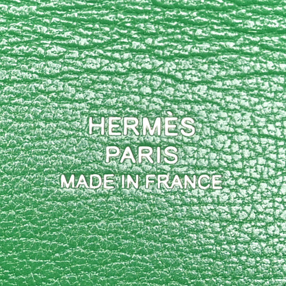 Hermes Evercolor Calvi Card Case Bambou 8 of 10