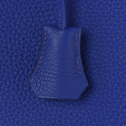 Hermes Togo Birkin 35 Bleu Electrique 21 of 31