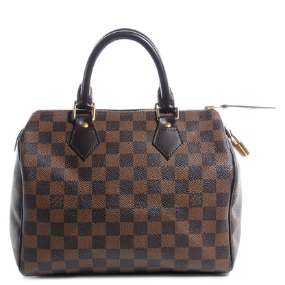 Louis Vuitton Damier Ebene Speedy 25 1 of 8