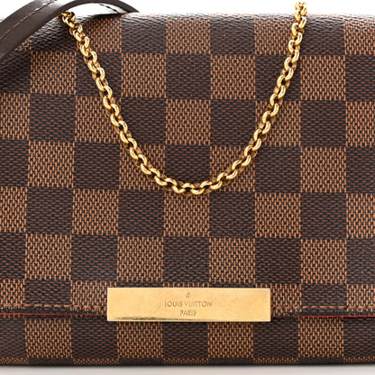 Louis Vuitton Damier Ebene Favorite PM 8 of 11