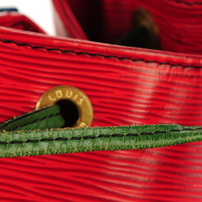 Louis Vuitton Epi Tri-Color Noe Castillan Red Toledo Borneo 12 of 13