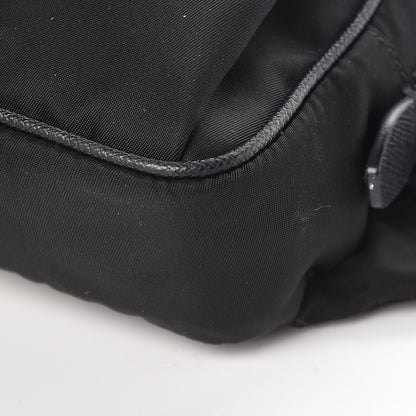 Prada Tessuto Nylon Saffiano Belt Bag Black 10 of 12