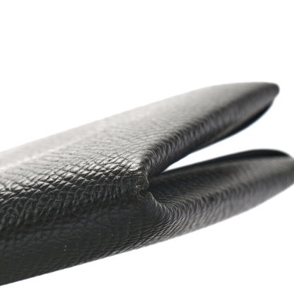 Hermes Epsom Calvi Verso Card Case Black 8 of 10