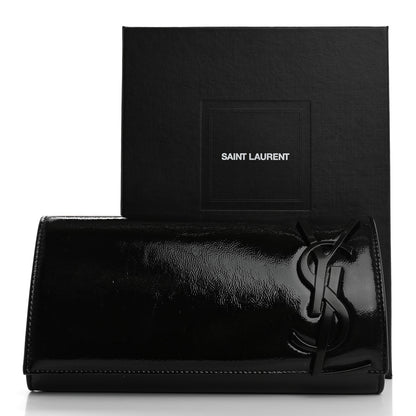 Saint Laurent Patent Smoking Clutch Black 10 of 10