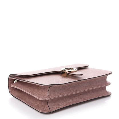 Gucci Dollar Calfskin Interlocking G Shoulder Bag Soft Pink 4 of 10
